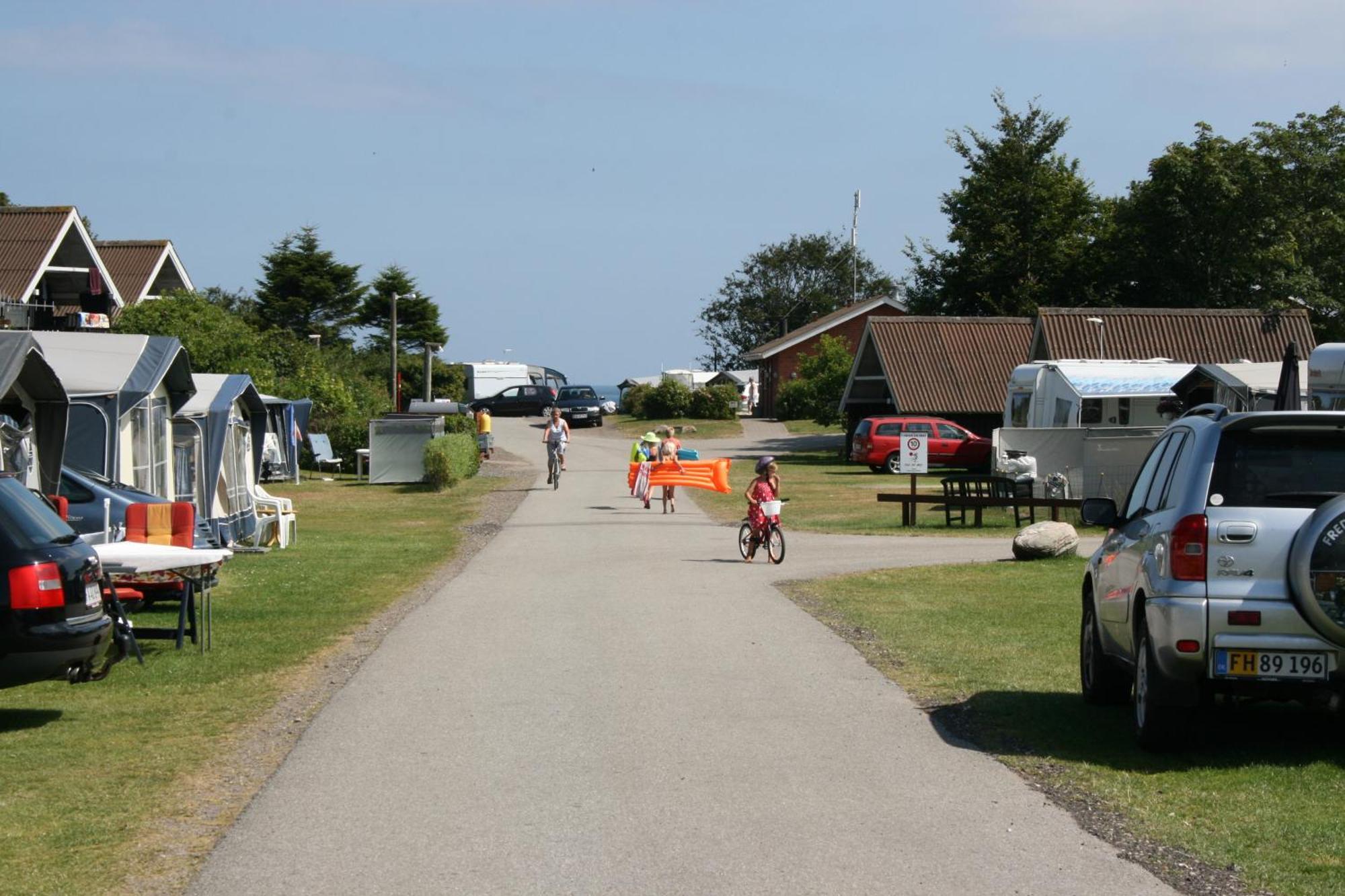 Svalereden Camping Cottages Sæby Exterior foto