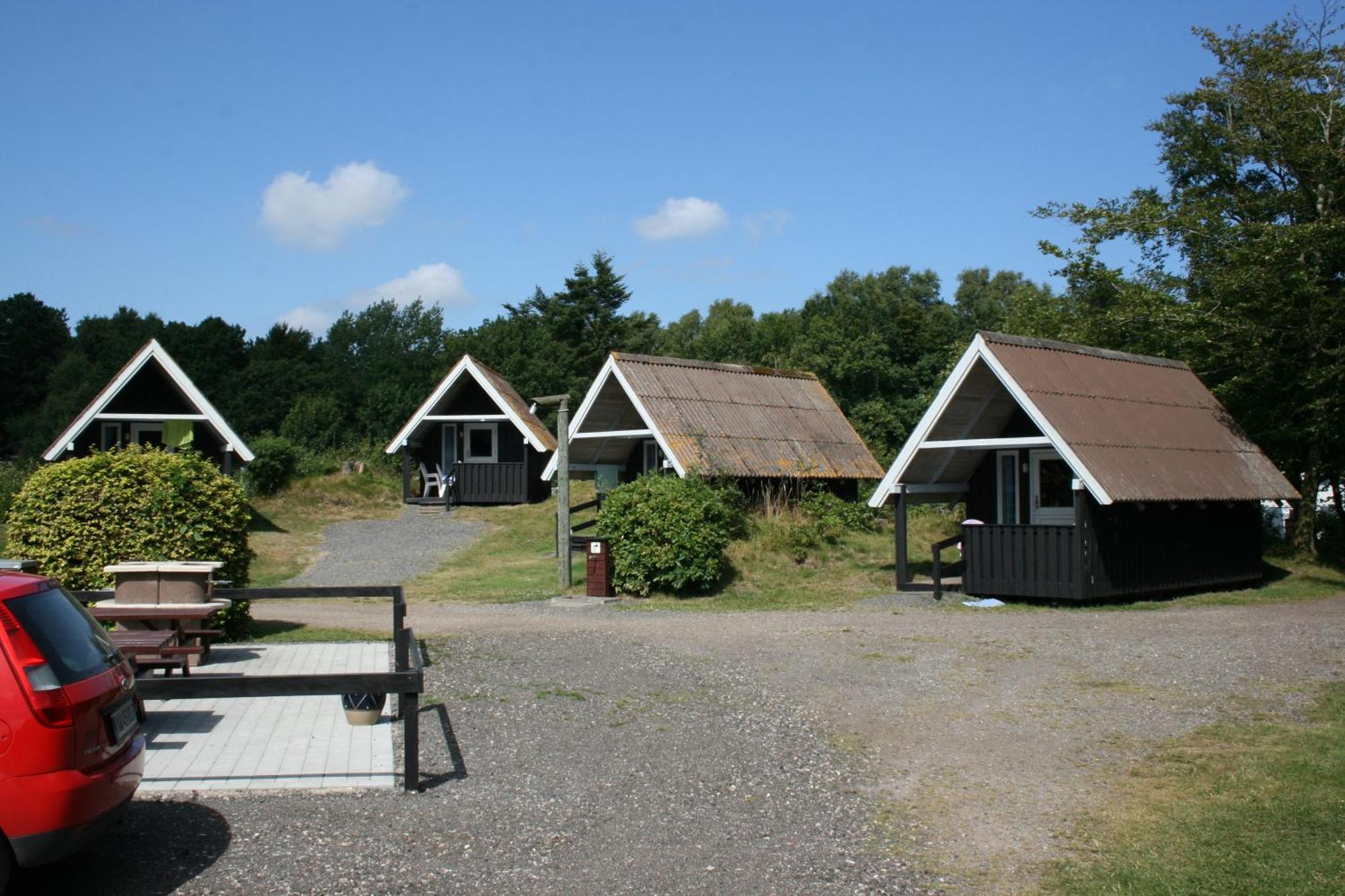 Svalereden Camping Cottages Sæby Exterior foto