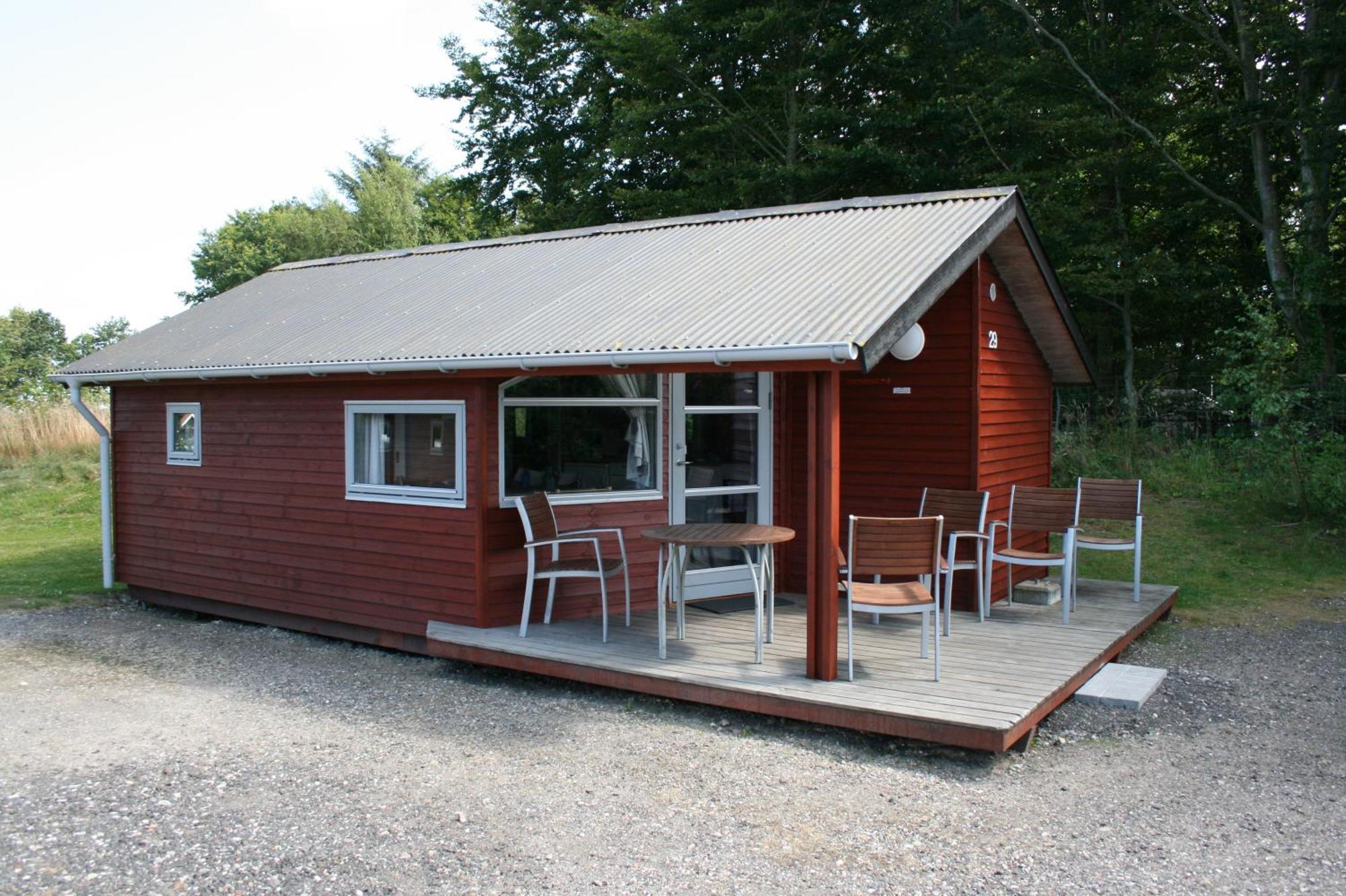 Svalereden Camping Cottages Sæby Exterior foto