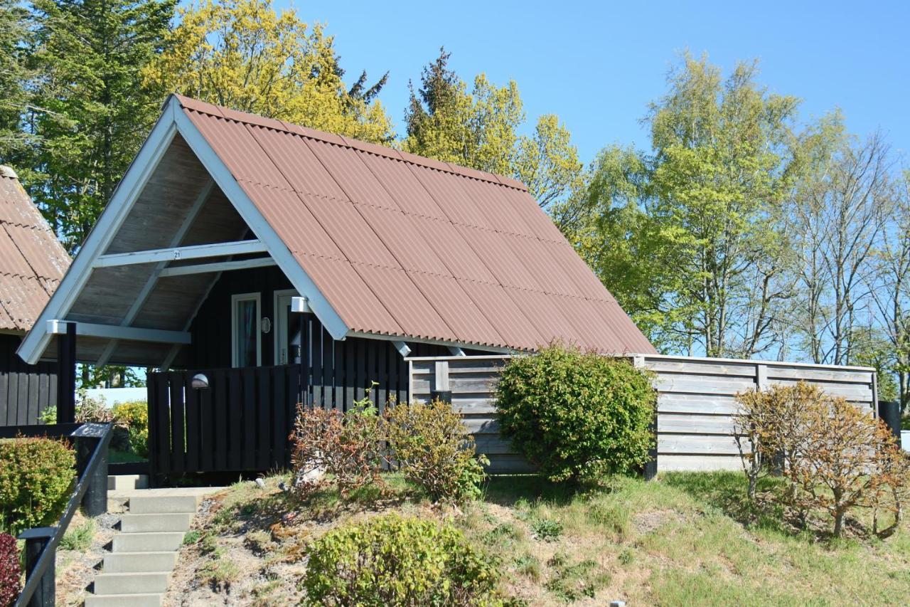 Svalereden Camping Cottages Sæby Exterior foto